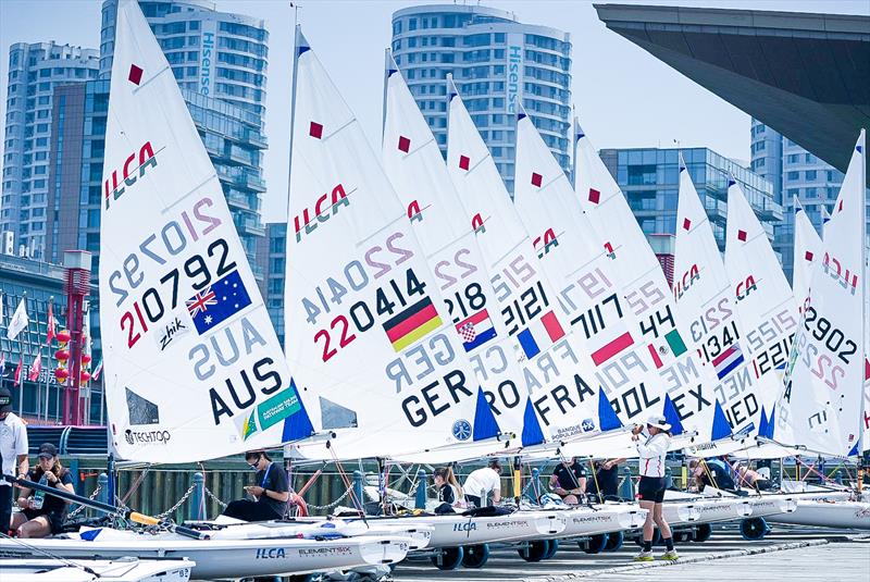 ILCA 6 Women's World Championships at Qingdao - Day 1 - photo © ILCA