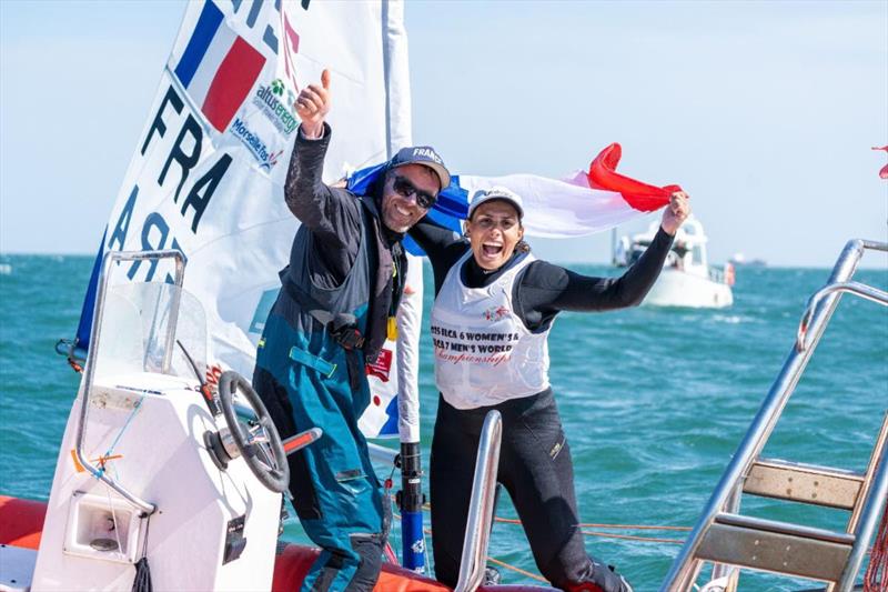 Louise Cervera (FRA) wins the ILCA 6 Women's World Championships at Qingdao photo copyright Kong XiangJing / ILCA taken at Qingdao Olympic Sailing Center and featuring the ILCA 6 class