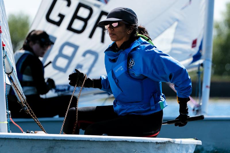 ILCA Women's Coaching Weekend at King George SC with SailingFast and Wildwind - photo © Lotte Johnson / www.lottejohnson.com