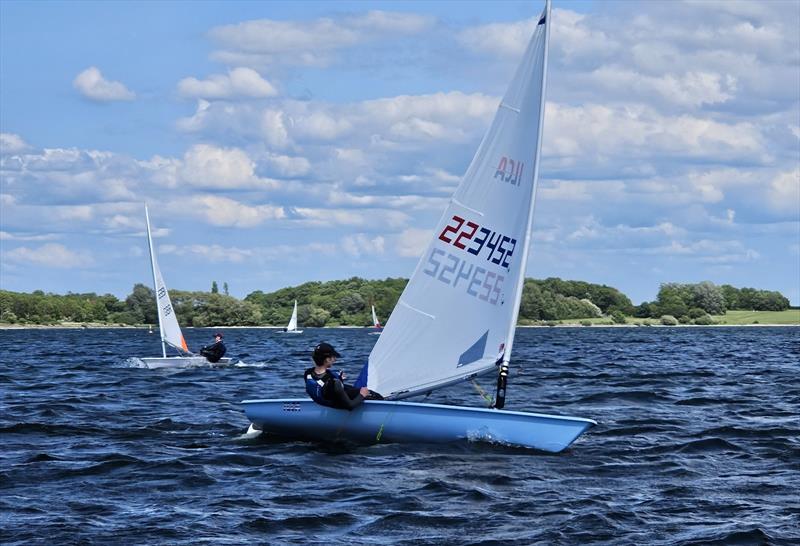 Kieran Vanhoutte, second overall - Cambridgeshire Youth League at Grafham Water - photo © Hilary Talbot