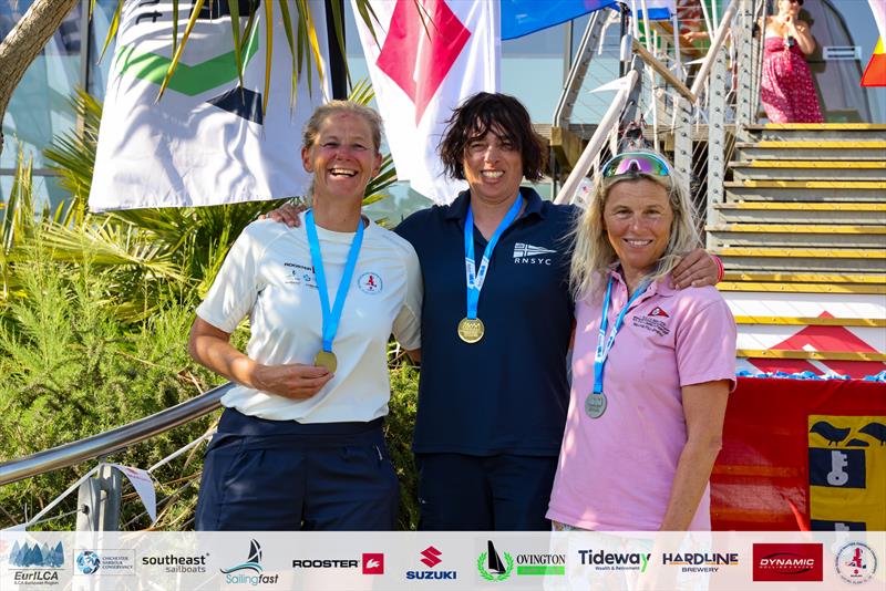 Women's champions - 2025 Suzuki ILCA Master Europeans at Hayling Island final day - photo © Thom Touw Photography / EurILCA