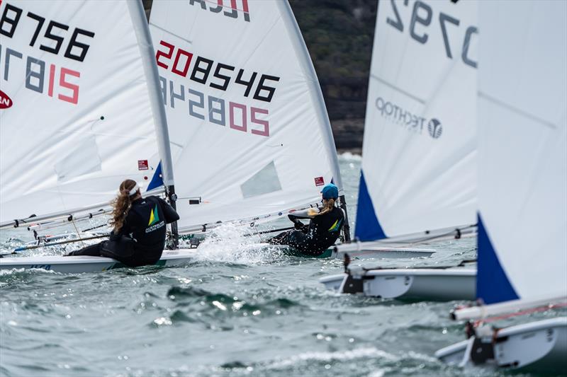 ILCA6 Squad photo copyright Beau Outteridge taken at  and featuring the ILCA 6 class