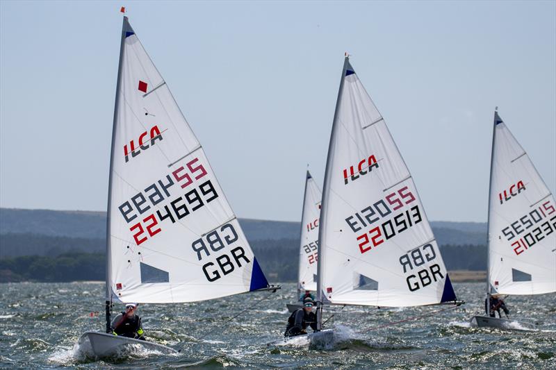 ILCA UK Youth Series Open, sponsored by Harken, at Parkstone Yacht Club - photo © James Harle