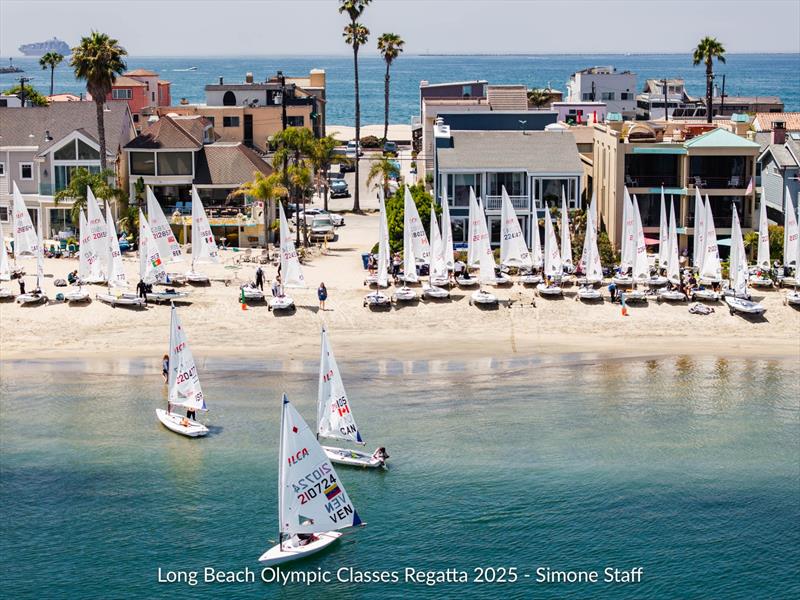 2025 Long Beach Olympic Classes Regatta - Day 2 - photo © Simone Staff