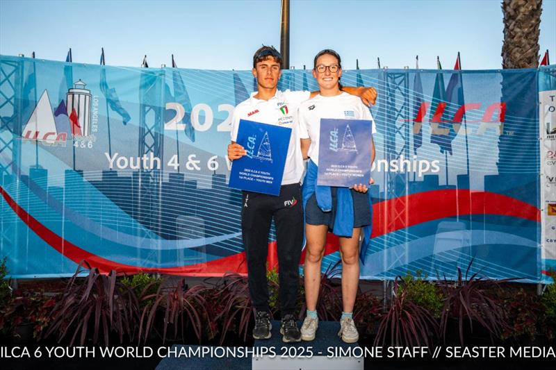 ILCA 6 Youth World Championship in Los Angeles photo copyright Simone Staff / Seaster Media taken at Cabrillo Beach Yacht Club and featuring the ILCA 6 class
