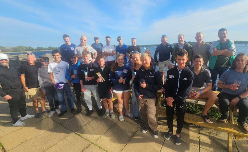 ILCA Thames Valley Series GP at Island Barn photo copyright David Symons taken at Island Barn Reservoir Sailing Club and featuring the ILCA 6 class