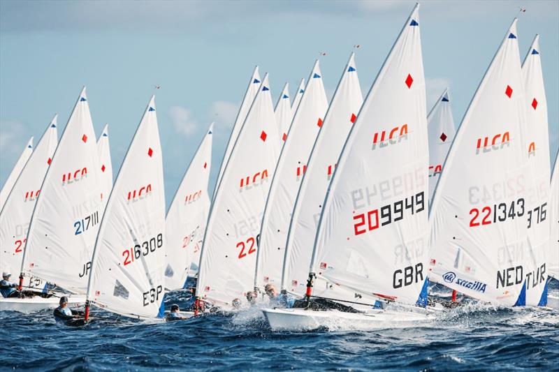 ILCA Under 21 World Championships in Lanzarote day 2 - photo © Jesus Renedo / Sailing Energy