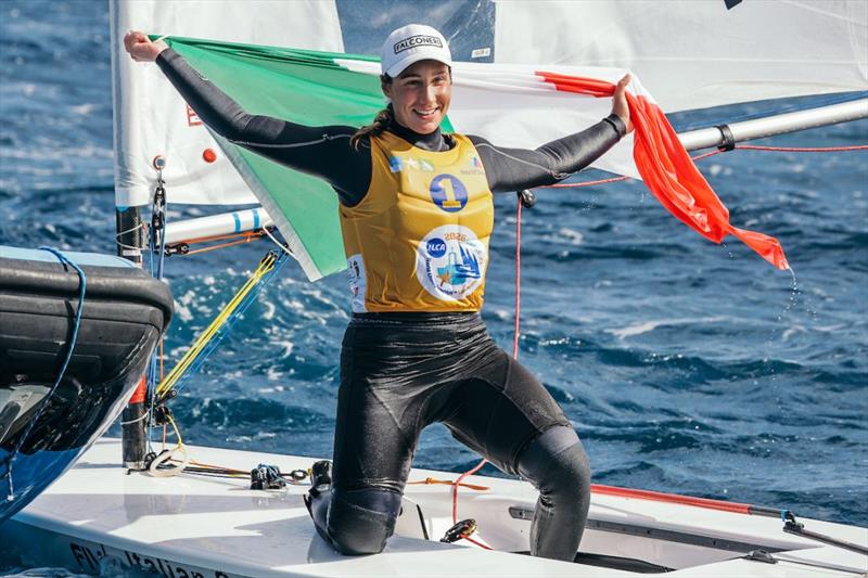 ILCA Under 21 World Championships in Lanzarote day 6 photo copyright SAILING ENERGY / Lanzarote Sailing Center taken at  and featuring the ILCA 6 class