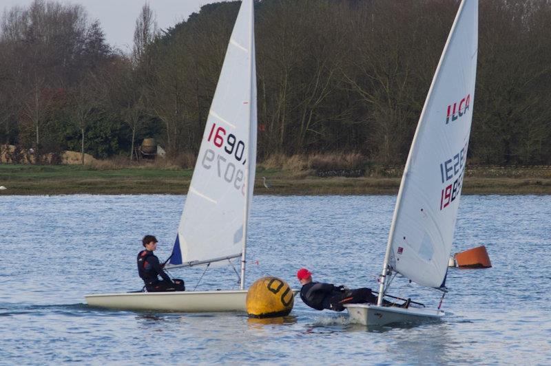 Dell Quay Frostbite Series day 4 - race 8 juniors - photo © Fabienne Boue-Bigne