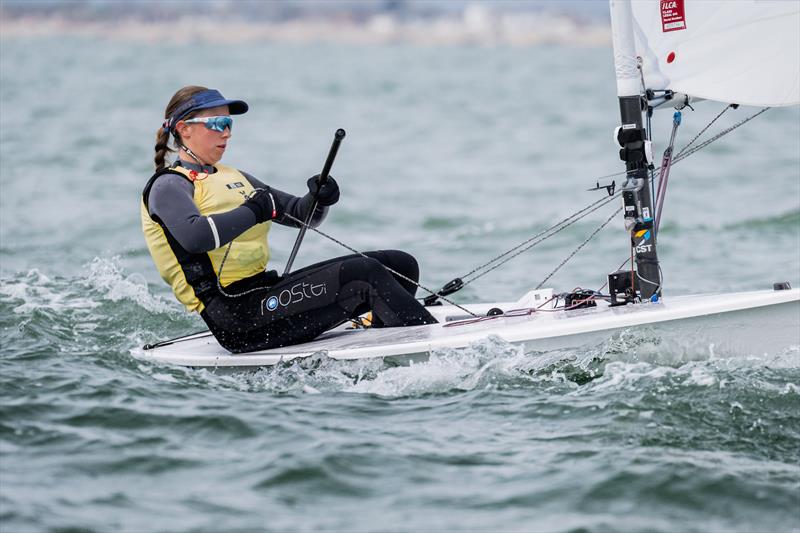 RYA Youth National Championships day 8 photo copyright Martin Allen Photography taken at Hayling Island Sailing Club and featuring the ILCA 6 class