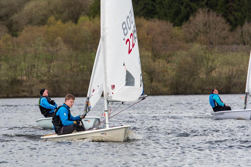 Finley Smith during the Delph SC ILCA Open - photo © Dave Woods