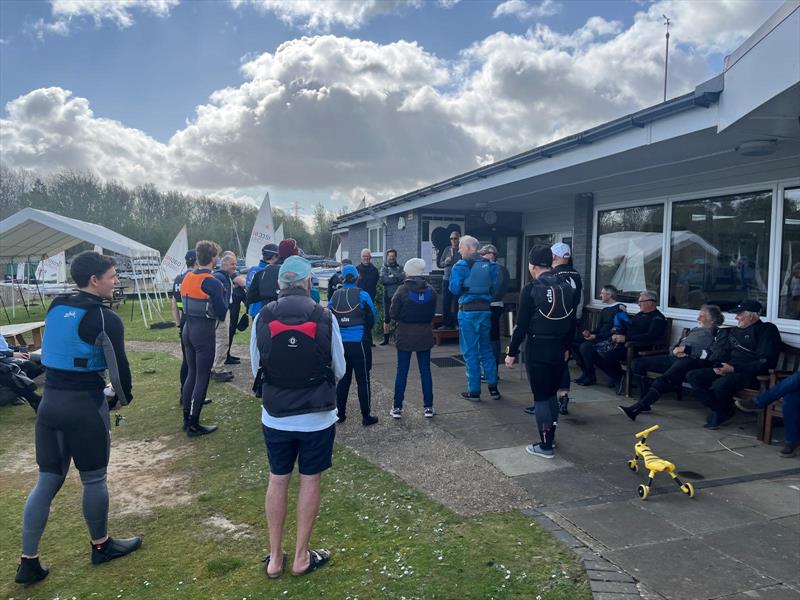 ILCA Thames Valley Grand Prix Series Open at Papercourt Sailing Club photo copyright Sarah Mair taken at Papercourt Sailing Club and featuring the ILCA 6 class