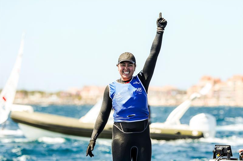 Charlotte Rose (USA) - 57th French Olympic Week in Hyères - Day 6 - photo © Sailing Energy / French Olympic Week Hyères - TPM