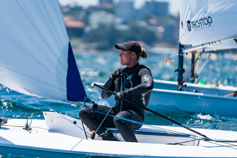 Mara Stransky photo copyright Beau Outteridge / Australian Sailing Team taken at Australian Sailing and featuring the ILCA 6 class