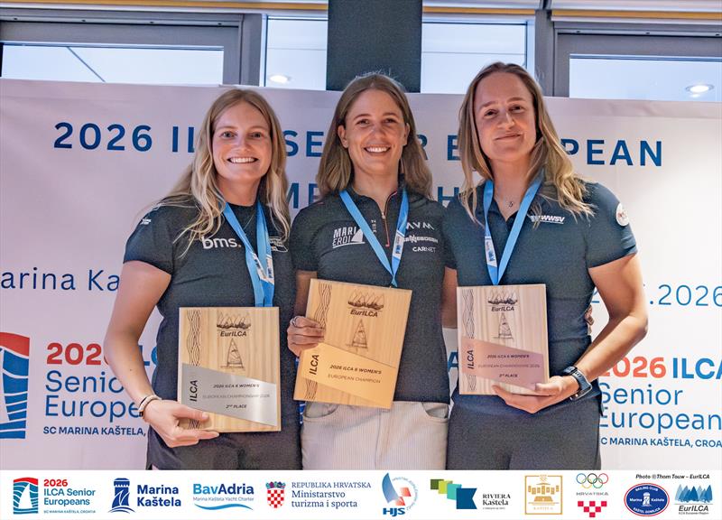 ILCA 6 European Trophy in Kaštela, Croatia - photo © Thom Thow / EurILCA