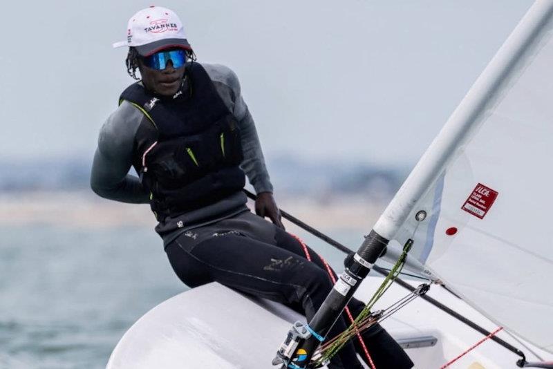 Corneille Leprince at the Hayling Island Youth Nationals - photo © Lotte Johnson / www.lottejohnson.com