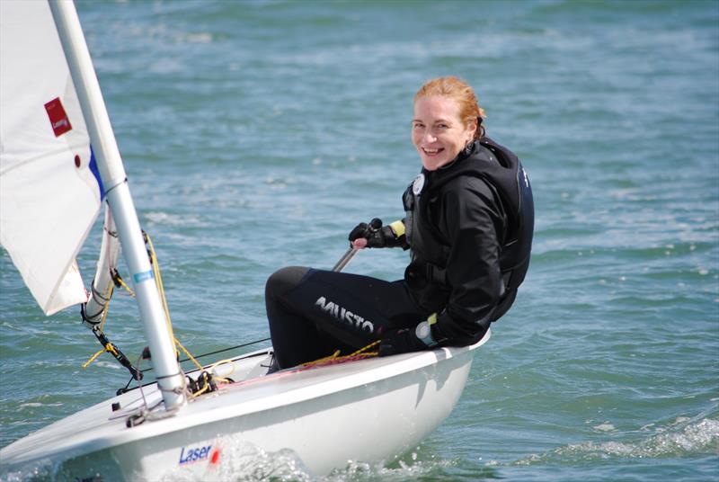 Roma Kearns during the New Quay Yacht Club Dinghy Open Regatta - photo © Chris Seal