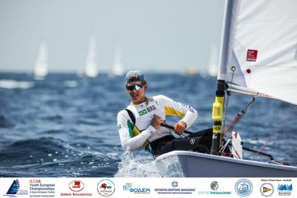 ILCA 6 Youth European Championships and Open European Trophy in Thessaloniki photo copyright Thom Touw / www.thomtouw.com taken at Nautical Club of Thessaloniki and featuring the ILCA 6 class