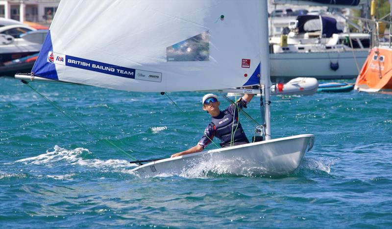 ILCA 6 fleet - Salcombe Gin Salcombe YC Regatta - photo © Lucy Burn