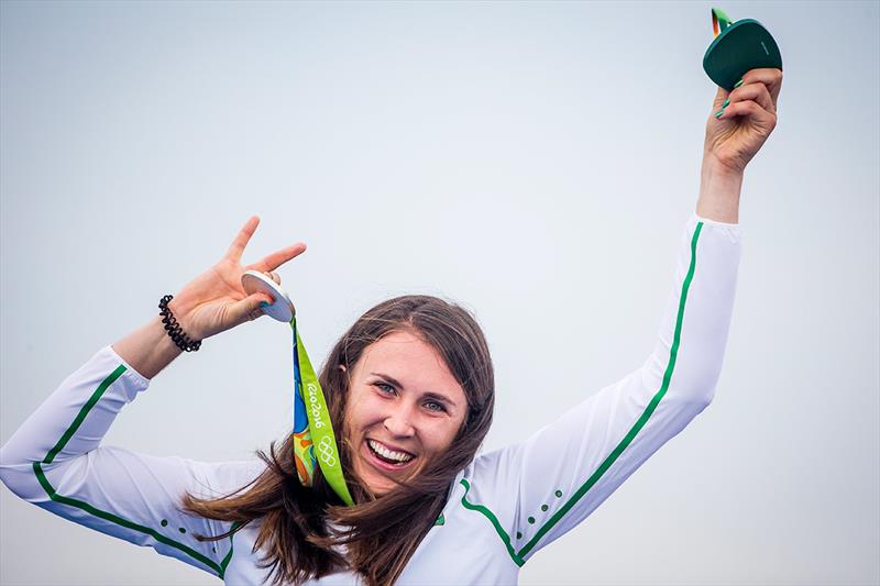 Ireland's Annalise Murphy — Olympic silver medallist photo copyright Sailing Energy / World Sailing taken at  and featuring the ILCA 6 class