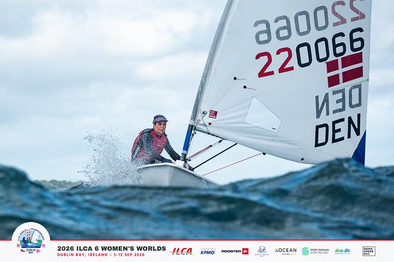 2026 ILCA 6 Women's Worlds in Dun Laoghaire Day 2 - photo © Jordan Roberts / Down Under Sail