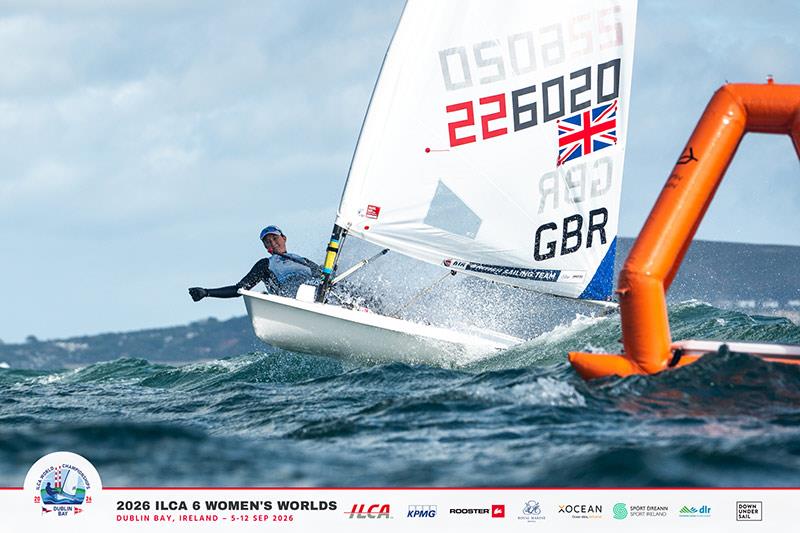 2026 ILCA 6 Women's Worlds in Dun Laoghaire Day 2 - photo © Jordan Roberts / Down Under Sail