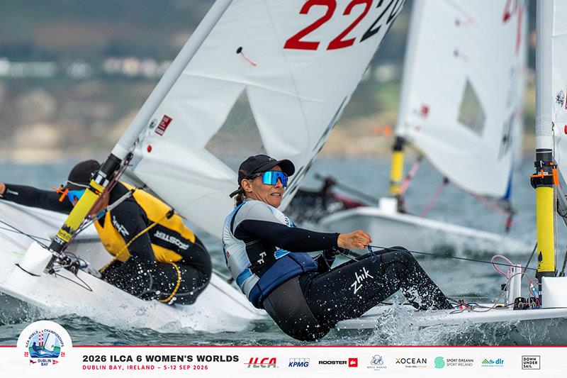 2026 ILCA 6 Women's Worlds in Dun Laoghaire Day 3 - photo © Jordan Roberts / Down Under Sail