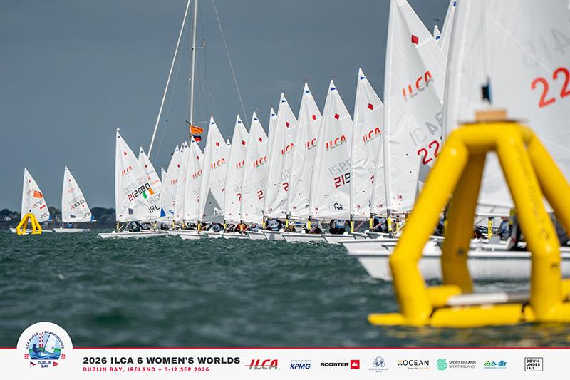 2026 ILCA 6 Women's Worlds in Dun Laoghaire Day 3 - photo © Jordan Roberts / Down Under Sail