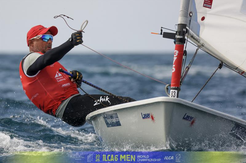 Day 3 - ILCA 6 Men's Worlds at Vilamoura, Portugal - photo © Vilamoura Sailing / Prow Group