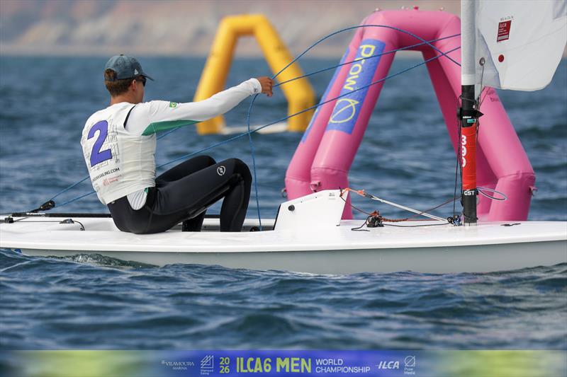Day 4 - ILCA 6 Men's Worlds at Vilamoura, Portugal - photo © Vilamoura Sailing / Prow Group