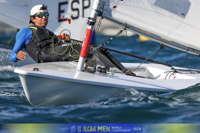 Day 5 - ILCA 6 Men's Worlds at Vilamoura, Portugal photo copyright Vilamoura Sailing / Prow Group taken at Vilamoura Sailing and featuring the ILCA 6 class