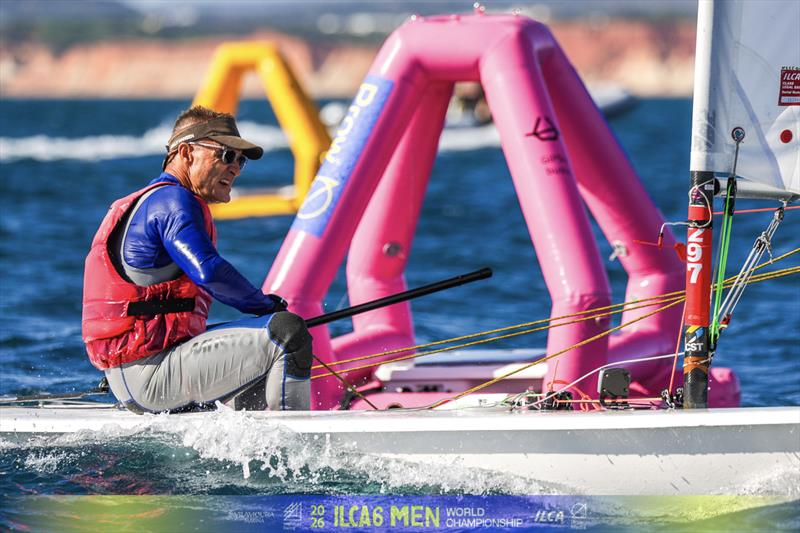 Day 5 - ILCA 6 Men's Worlds at Vilamoura, Portugal - photo © Vilamoura Sailing / Prow Group