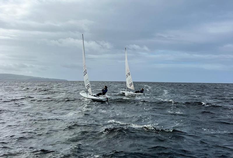 Women and Girls ILCA training at Prestwick funded by RYA Evolution, Sport England and Sailingfast - photo © Tess Cook