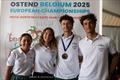 SB20 Europeans 2025 in Ostend, Belgium Prize Giving © Anna Zyk