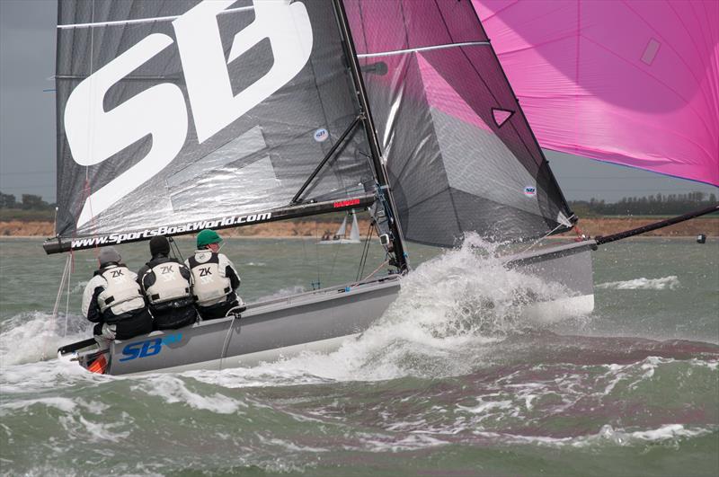 SportsBoatWorld.com on day 6 of the Brooks Macdonald Warsash Spring Series photo copyright Iain McLuckie taken at Warsash Sailing Club and featuring the SB20 class