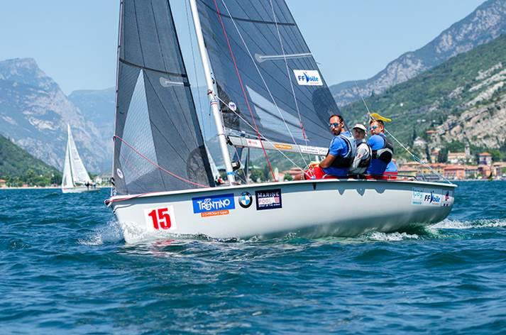 'Give Me 5 by FFV Youth' win the Trentino SB20 World Championship photo copyright Jurij Plavnik / Circolo Vela Torbole / SB20 Class taken at Circolo Vela Torbole and featuring the SB20 class