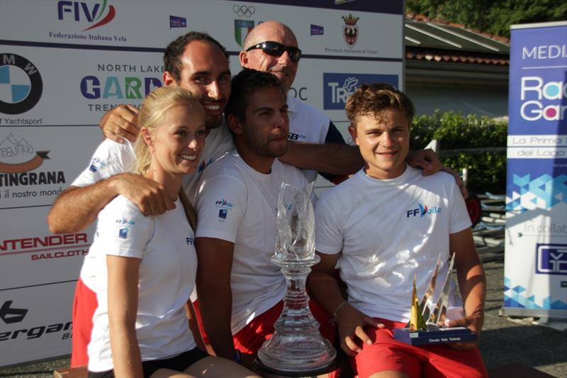 'Give Me 5 by FFV Youth' win the Trentino SB20 World Championship photo copyright Jurij Plavnik / Circolo Vela Torbole / SB20 Class taken at Circolo Vela Torbole and featuring the SB20 class