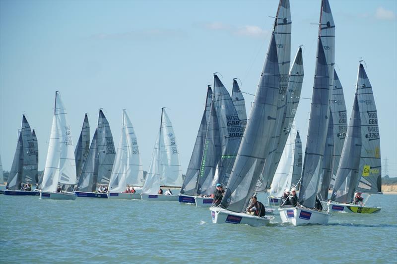 Stormforce Coaching SB20 Nationals in Hamble photo copyright Richard Janulewicz / www.sharkbait.org.uk taken at Royal Southern Yacht Club and featuring the SB20 class