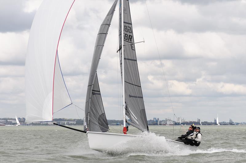 SB20 Sportsboatworld.com on weekend 2 of the Crewsaver Warsash Spring Championship - photo © Iain McLuckie