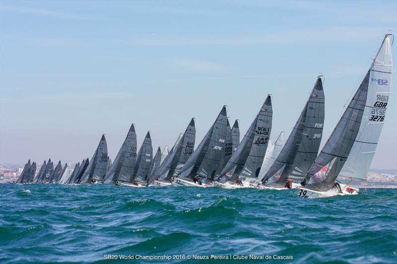 SB20 World Championship at Cascais day 1 - photo © Neuza Aires Pereira / Clube Naval de Cascais