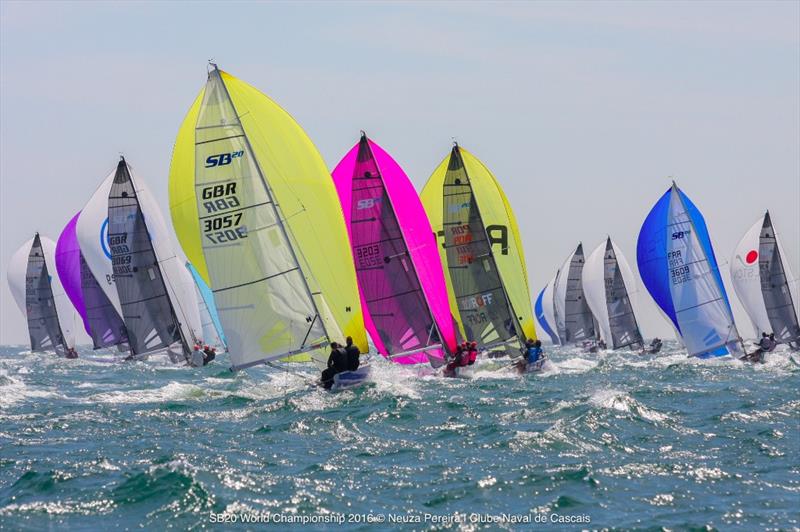 SB20 World Championship at Cascais day 1 - photo © Neuza Aires Pereira / Clube Naval de Cascais