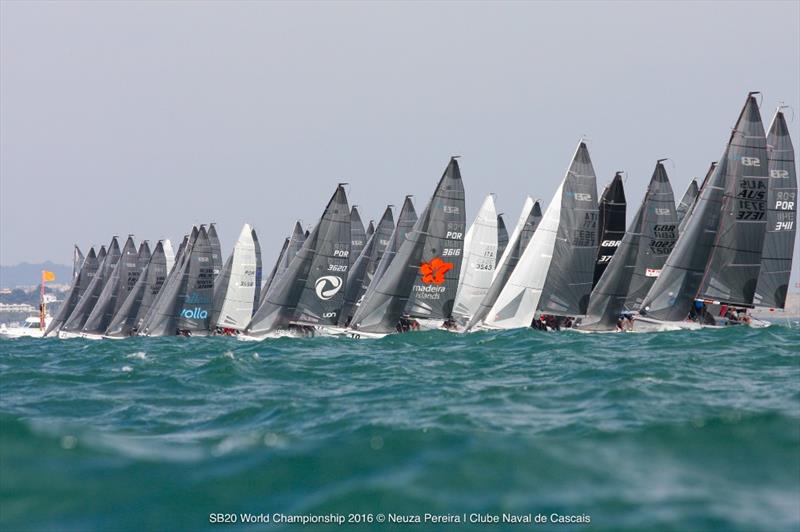 SB20 World Championship at Cascais day 2 - photo © Neuza Aires Pereira / Clube Naval de Cascais