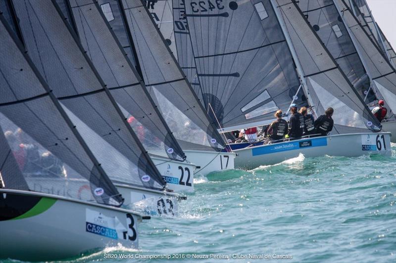 SB20 World Championship at Cascais day 4 - photo © Neuza Aires Pereira / Clube Naval de Cascais