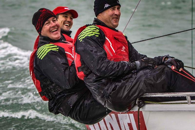 SB20 Worlds at Cowes day 3 photo copyright Jennifer Burgis taken at Royal Yacht Squadron and featuring the SB20 class