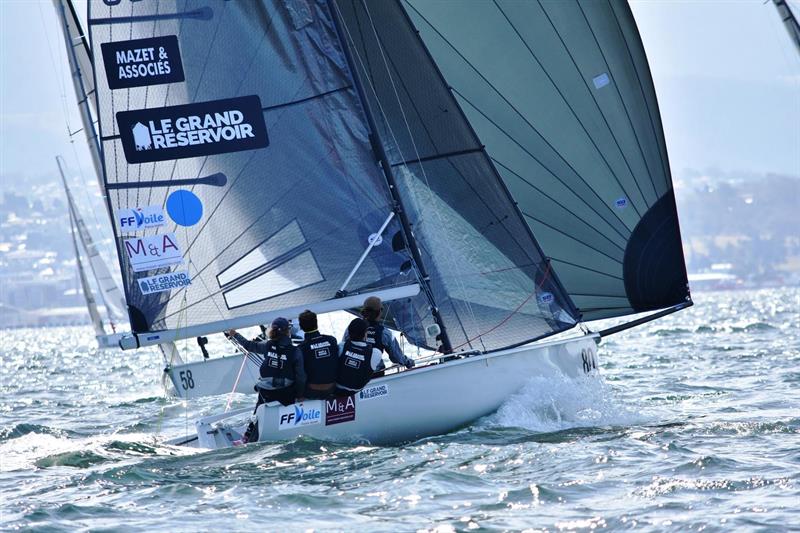 The World Champion SB20 in action photo copyright Jane Austin taken at Royal Yacht Club of Tasmania and featuring the SB20 class