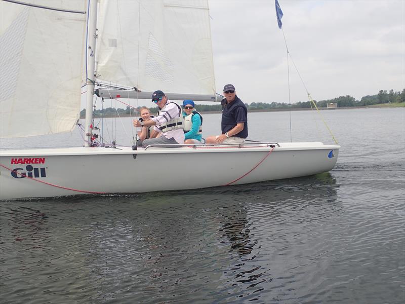 Fernhurst Books celebrates its 5th birthday with match racing and a dinner at Draycote Water - photo © Draycote Water Sailing Club