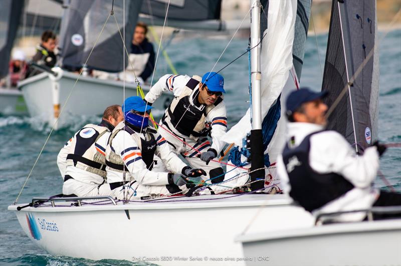 2nd Cascais SB20 Winter Series - photo © Neuza Aires Pereira