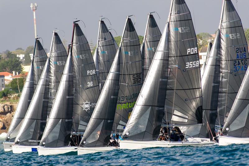 2nd Cascais SB20 Winter Series - photo © Neuza Aires Pereira