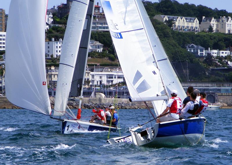 British Keelboat League Event – Credit:  photo copyright Jack Fenwick, RYA taken at  and featuring the SB20 class