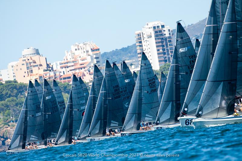 SB20 World Championship at Cascais day 1 - photo © Neuza Aires Pereira